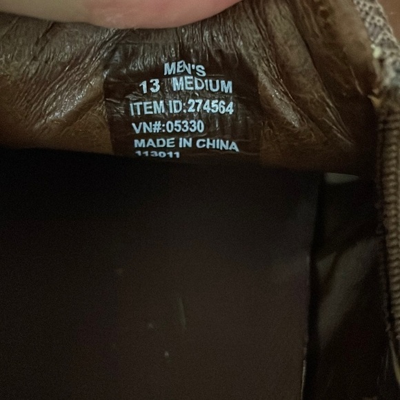 L.L. Bean leather loafers size 13 very comfortable in good shape - Picture 8 of 8